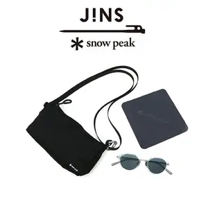 JINS x Snow Peak 聯名第2彈-磁吸式兩用SWITCH鈦金屬眼鏡(UMF-23S-017)-兩色任選