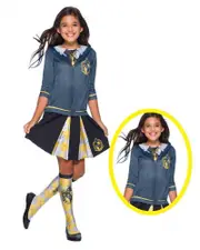 Hufflepuff Costume Top for Kids - Harry Potter