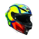 威盛重車人身部品 AGV PISTA GP RR SOLELUNA 2021  碳纖維 選手羅西 賽道 全罩式 安全帽