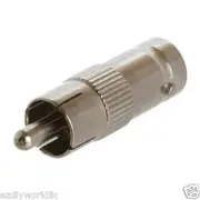 50pcsx BNC Female to RCA Male Connector