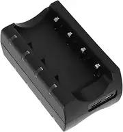 8 Port Fast Battery Charger for RCR123A 16340 16350 16360, Efficient Prevent Sliding USB Rechargeable Batteries Charger for Arlo Cameras