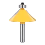 Edging Router Bits 65mm 8mm Shank Carbide Tipped Chamfer & Bevel Hand Tool