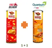 2 Bottles of Cruchy Mister Potato Chips (ORIGINAL - 145g & HOT - 145)