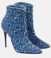 [Christian Louboutin] Christian Louboutin So Kate 100 denim pumps AU 11 blue