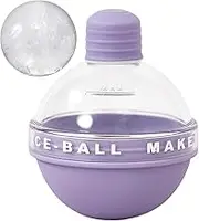 Ice Ball Maker Mold, Silicone Iced Bulb Mold, Reusable Iced Ball Mould for Cocktail Kitchen Coffee Restaurant Hotel Wedding RV Party