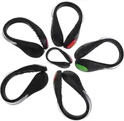 JOINPAYA 6pcs LED Flash Shoe Clips Safety Lights for Runners Joggers Cyclists and Walkers Lighting Modes for Night Visibility Easy Clip Design for Secure Fit Random Color