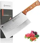Butcher Knife, Meat Cleaver Knife, 8 Inches Chopping Knife, Super Strong Make...