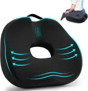 Donut Pillow, Hemorrhoid Pillow for Sitting, Donut Pillow for Tailbone Pain Reli
