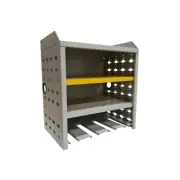 Wall Mounted 3 Tier Shelf Tool Hanger Combo Rack For Van Storage Systems VSA29 A
