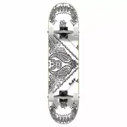 Yocaher Graphic Complete 7.75" Skateboard - Bandana White