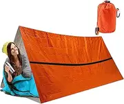 Sleeping Bags for Survival - Waterproof Bivy Sack Aluminum Film Sleeping Bag,Compact Lightweight Outdoor Supplies Portable Survival Shelter for Hiking