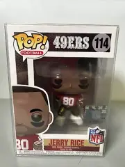 Jerry Rice Funko POP - NFL Legends - San Francisco 49ers W/ Protector
