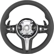 Steering Wheel, Compatible with F20 F22 F30 F32 F15 F16 2012-2019, F80 M3 Style Wheel Paddle Shifter Steering Upgrade