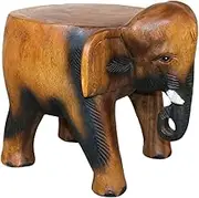 Elephant Foot Stool Round Stool for Living Room Office Simple Footstool Comfortable Design
