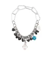 Kiss BFF necklace One size silver-tone