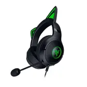 Razer Kraken V2 Kitty Ears Gaming Headset - Black