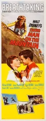 Third Man On The Mountain poster Janet Munro James MacArthur 1959 Old Photo 1