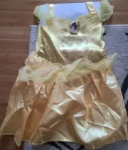 NEW Disney Beauty and the Beast Belle Costume Dress Size xs 3t 4t BNWT