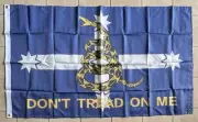 Quality Eureka Southern Cross- Snake - Don’t Tread On Me Flag - 90 x 150 cm