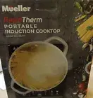 Mueller RapidTherm Portable Induction Cooktop Hot Plate Countertop 1800W, IC-711