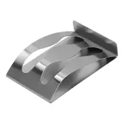 Stainless Steel Toothbrush Holder PunchFree SelfAdhesive Toothbrush Organizer Wash Cup Holder(Double Holes )