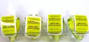 Bath Body Works Slatkin DRENCHED APPLE FLOWER Wallflower Refill Bulbs, NEW x 4