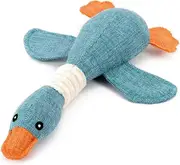 Ideal Puppy Teething Toy, Symphony of Squeaks, Durable Material for Small to Medium Dogs, Vibrant Squeaky Geese, 14