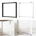 2 Pieces Dining Table Legs Simple for Coffee Tables Modern Desks Chair Bench