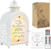 WOODEXPE Sympathy Gift Memorial for Loss of Loved Those We Love White