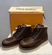 Louis Vuitton Waves Derby High Boots Men Tyler the Creator Size LV 9 (US 10)