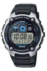 在飛比找Yahoo!奇摩拍賣優惠-【萬錶行】CASIO 深海潛將數位電子膠帶錶 AE-2000