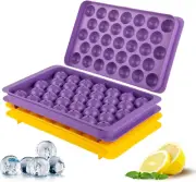Small Ice Cube Trays - 2-Pack Mini Ice Cube Trays for Freezer, Easy-Release Nugg