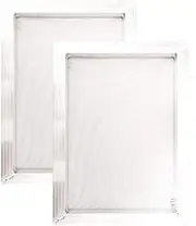 Aluminum Screen Printing Screens 25X35 CM Frame-160 White Mesh (2 pcs 25 * 35cm-160 mesh)