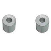 2 Pc 1/8" Aluminum Stop Button Aluminum Swage Stop Sleeve Button Rigging