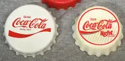 (2) VINTAGE ORIGINAL RARE GERMAN COCA~COLA BOTTLE OPENERS THICK PLASTIC