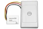 Thermogroup ET12C | Thermorail Eco Timer with Switch Plate | White