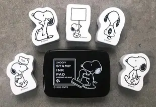 KODOMO Snoopy木頭造型印章/ H/ 組合