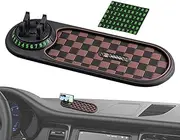 Dashboard Mat Non Slip - Auto Dashboard Mat withPhone Holder,Car Dash Grip Pad, Cellphone Automobile Accessories, Automobile Cradles, Multifunction for Dash