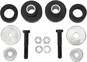 Subframe Radiator Bushing Kit, Enhanced Stability, Alloy Radiator Core Support Bushing with 14 Hardware for Nova 1968-1974, Subframe Radiator Core Support Bushing Sleeves Kit
