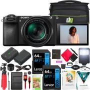 Sony a6700 Alpha APS-C Mirrorless Camera 26MP 4K with 55-210mm Lens Kit + Bundle