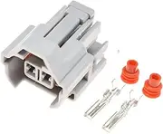 Xiaojiang Store 1/5/10/20 Kit 2 Ways Female Male Conversion Wire Connector 6189-0060 6180-2405 Fit Fit Compatible Nippon D/O(Female Connector Set,20Sets)