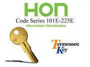 Hon Desk & File Cabinet keys / Choose code in drop down menu / Series 101E-225E
