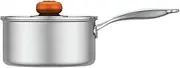 Outdoor Cookware Uncoated Stainless Steel Soup Pot Cast Steel Handle Pot Outdoor Picnic Camping Cookware Hiking Mess