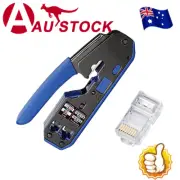 RJ45 EZ Crimper Cat5e 6 7 HD Network Connector Crimping LAN Tool KP