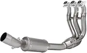 Exhaust System Motorcycle Exhaust Muffler Full System for TR&IU&MP&H for Tr&id&en&t for Ti&ge&r 660 for Sport, 2021, 2022, 2023(Type-A)