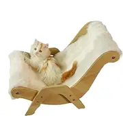 Cat Chair for House Cats, Cat Sofa Soft Plush Pet Cat Couch Cute Dog Couch Plush Pet Cat Couch Soft Calming Pet Sofa Bed Cat Sofas for Medium Size