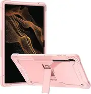 [YOUULAR] Tablet Computer Case for Samsung Galaxy Tab S9 Ultra/ S8 Ultra/X910/X916B/X918U/X900/X906 14.6 inch Cover with Built-in Stand for Heavy Duty Military Grade Shockproof Hard Hybrid,Rose Gold