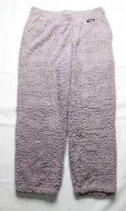 Calvin Klein Performance Women's Cozy Joggers JW7 Smokey Lilac PF1P6637 Large