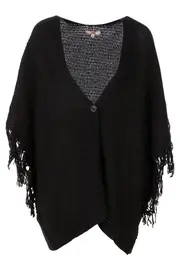Fringed Poncho--JAG-JW37676