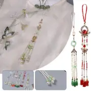 Waist Jade Ornament Ancient Style Waist Pendant Qipao Hanfu Hanging Rope Tassel